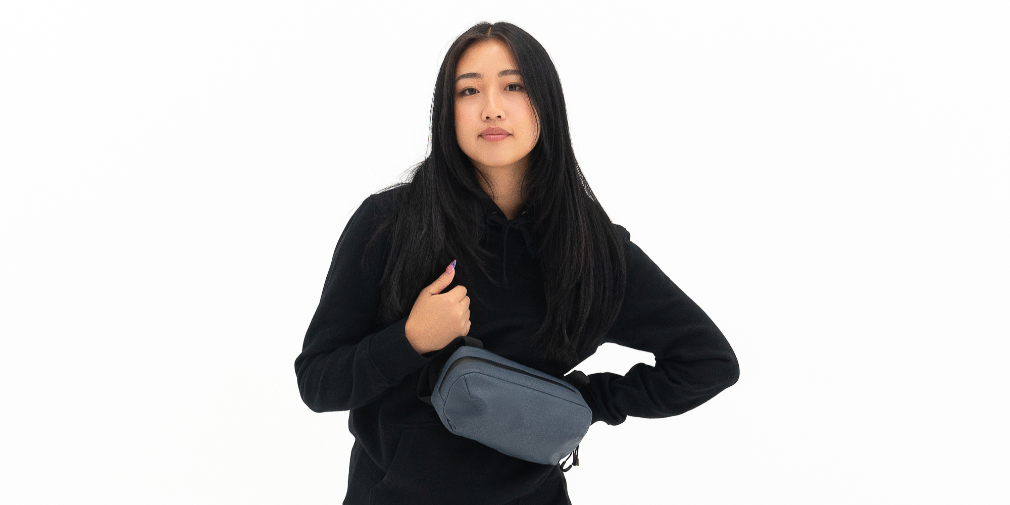 Torba Wandrd D1 Fanny Pack - liliowa - Idealne dopasowanie